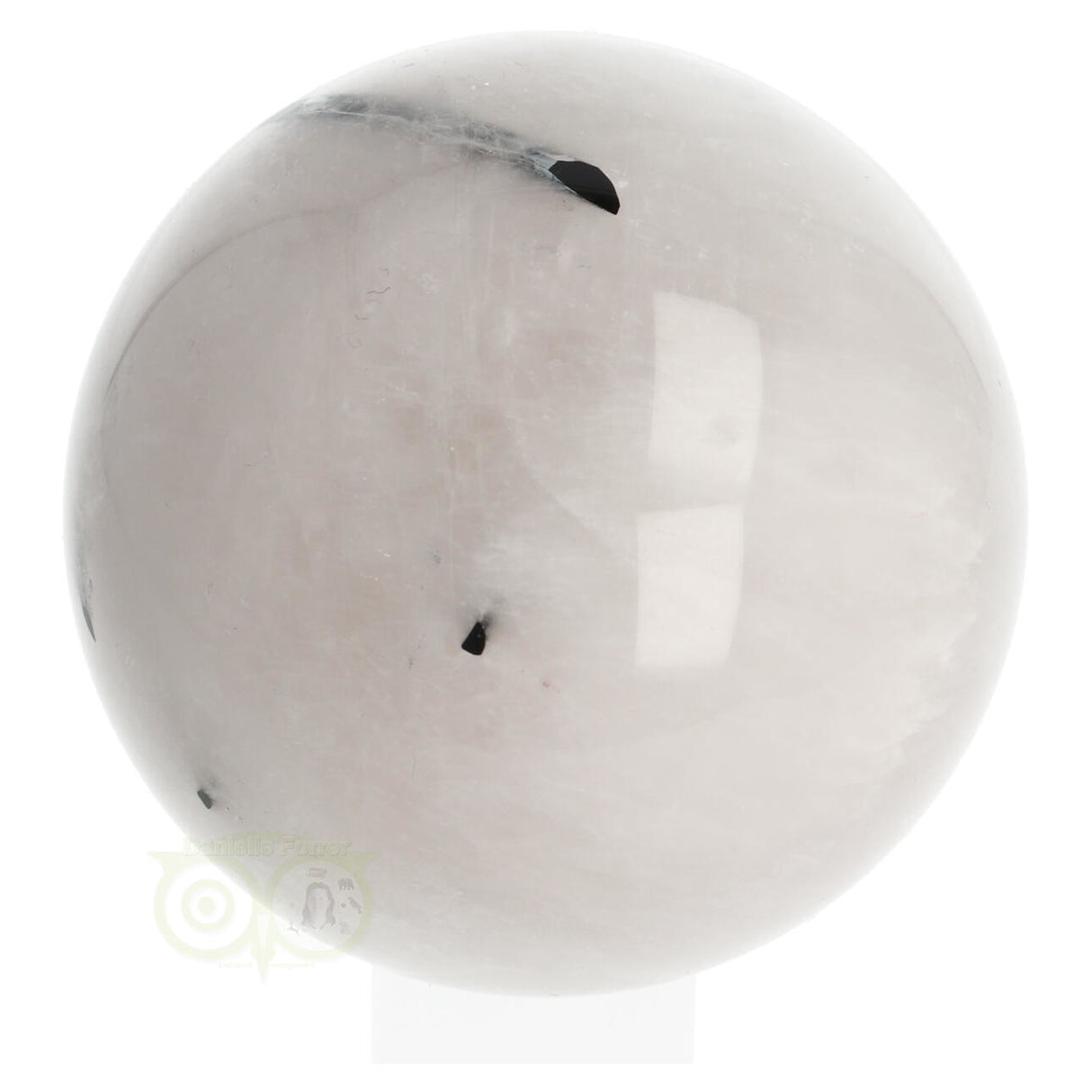 Toermalijn kwarts Bol Nr 25 - Ø 5.73 cm