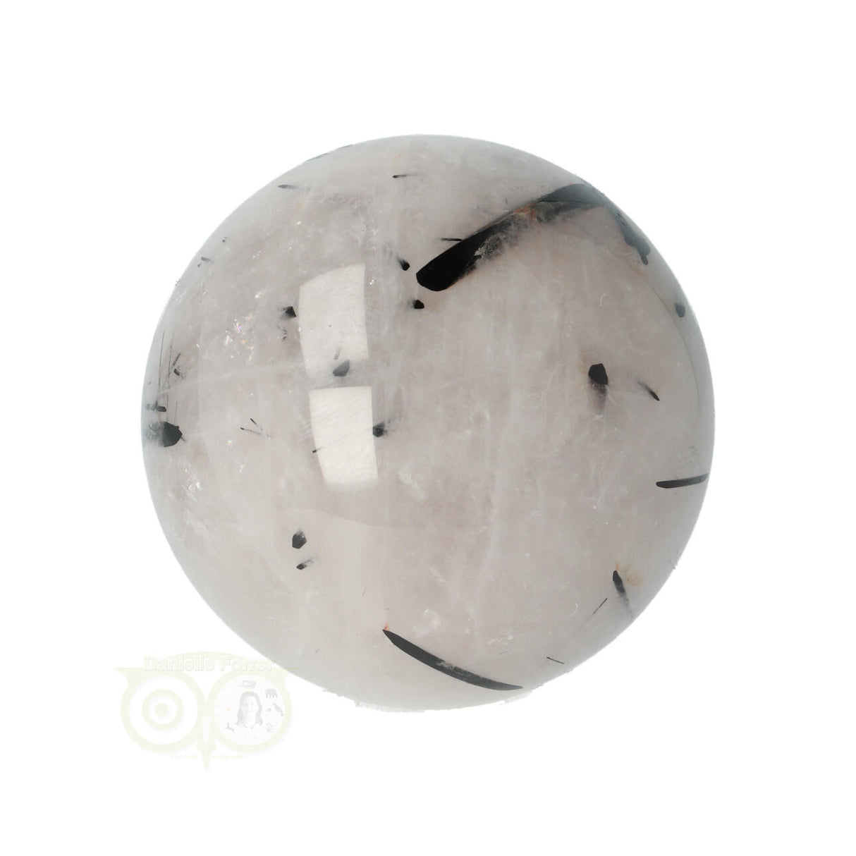 Toermalijn kwarts Bol Nr 27 - Ø 4..89 cm