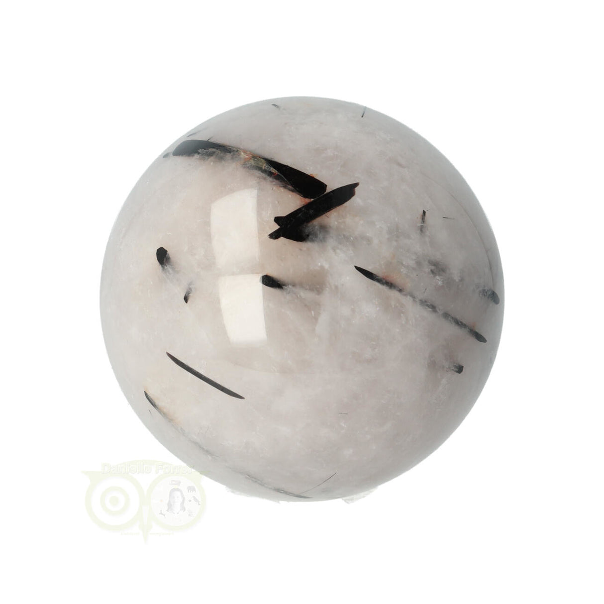 Toermalijn kwarts Bol Nr 27 - Ø 4..89 cm