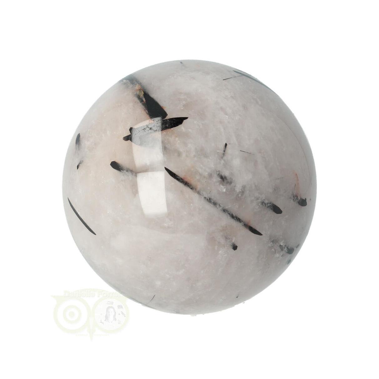 Toermalijn kwarts Bol Nr 27 - Ø 4..89 cm