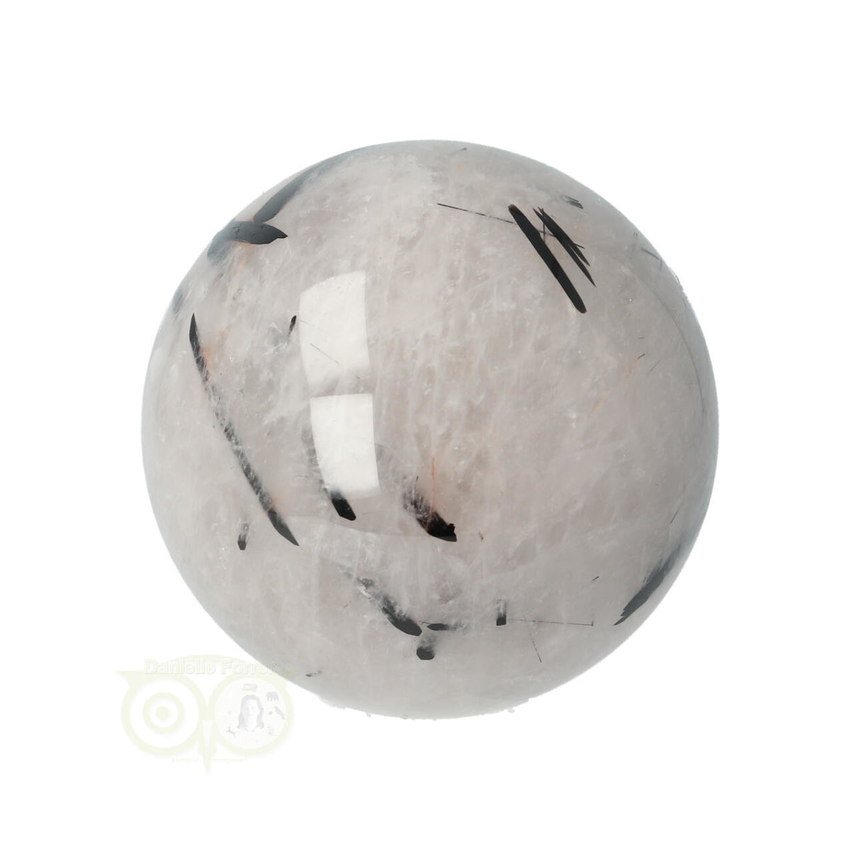 Toermalijn kwarts Bol Nr 27 - Ø 4..89 cm