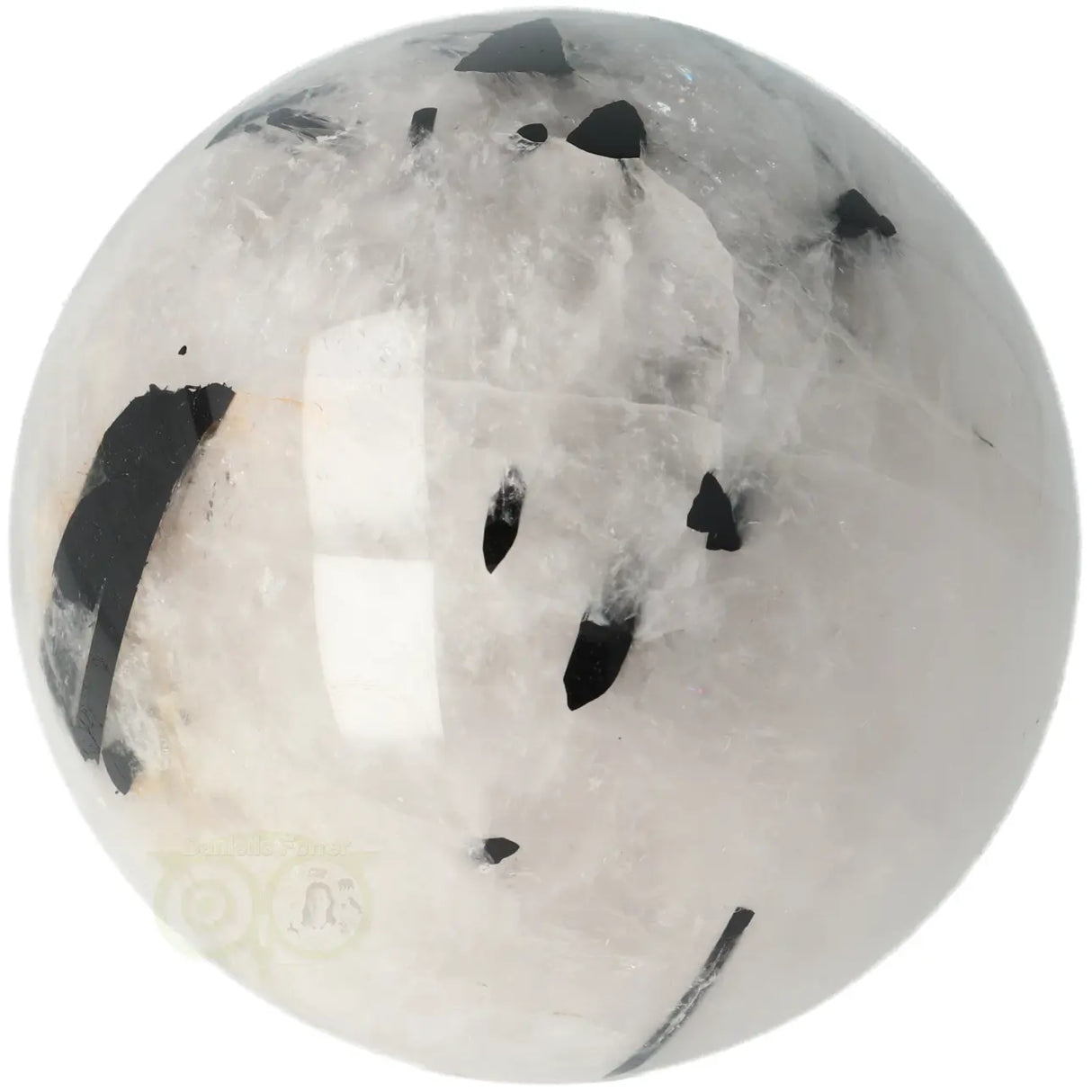 Toermalijn kwarts Bol Nr 28 - Ø 6.98 cm