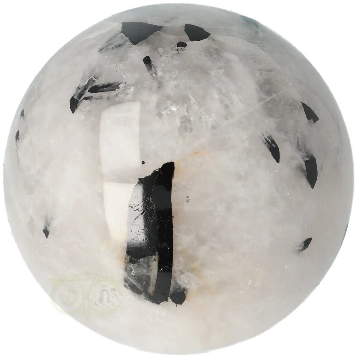 Toermalijn kwarts Bol Nr 28 - Ø 6.98 cm