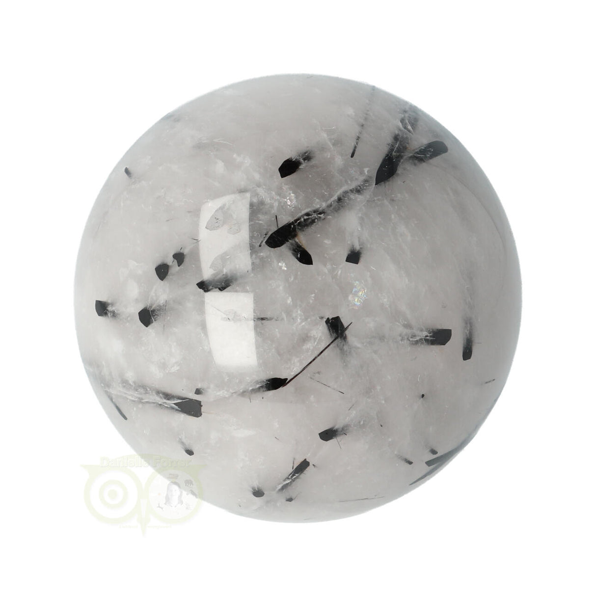 Toermalijn kwarts Bol Nr 24 - Ø 5.27 cm