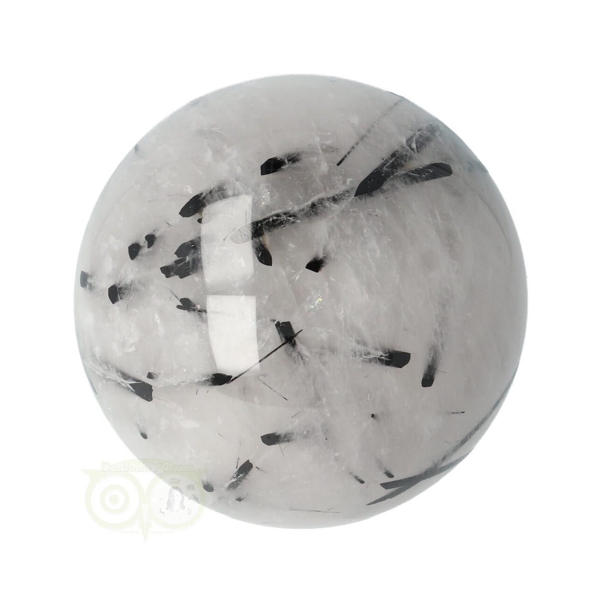 Toermalijn kwarts Bol Nr 24 - Ø 5.27 cm