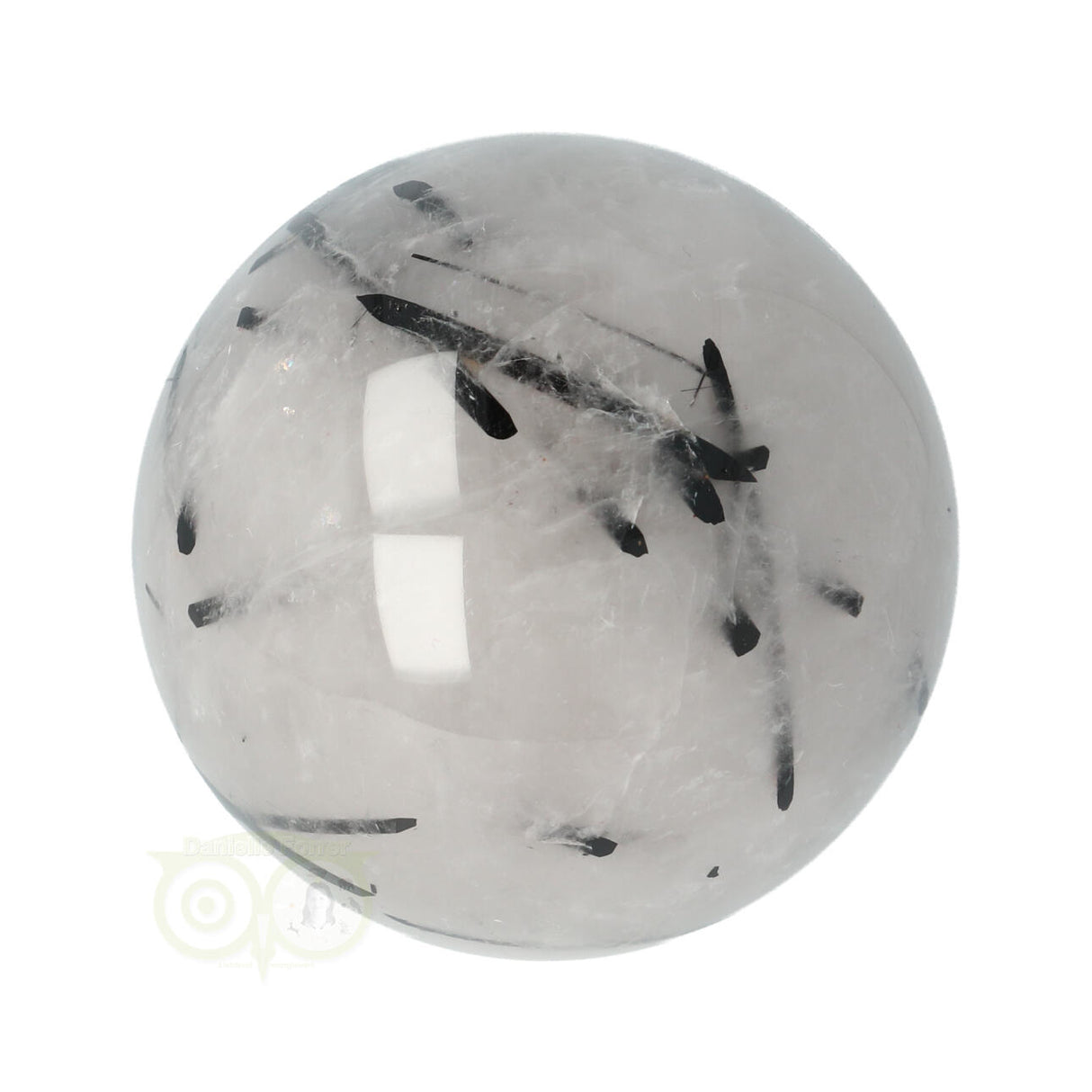 Toermalijn kwarts Bol Nr 24 - Ø 5.27 cm