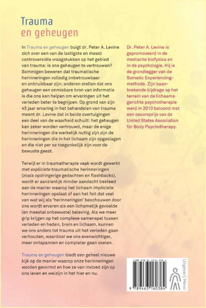 Trauma en geheugen - Peter A. Levine