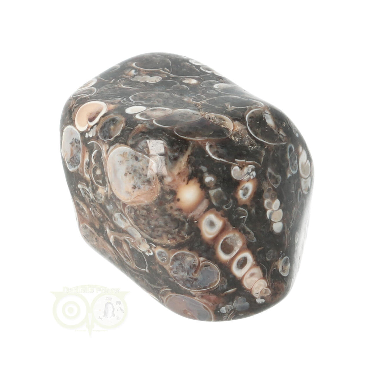 Turitella Agaat trommelsteen Nr 37