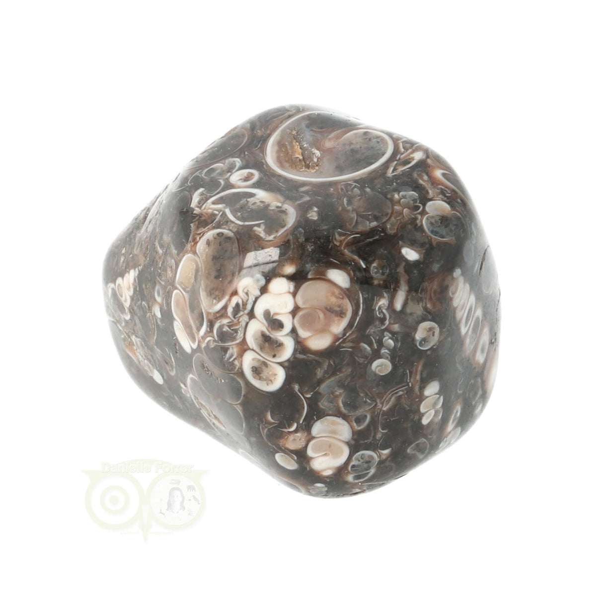 Turitella Agaat trommelsteen Nr 37