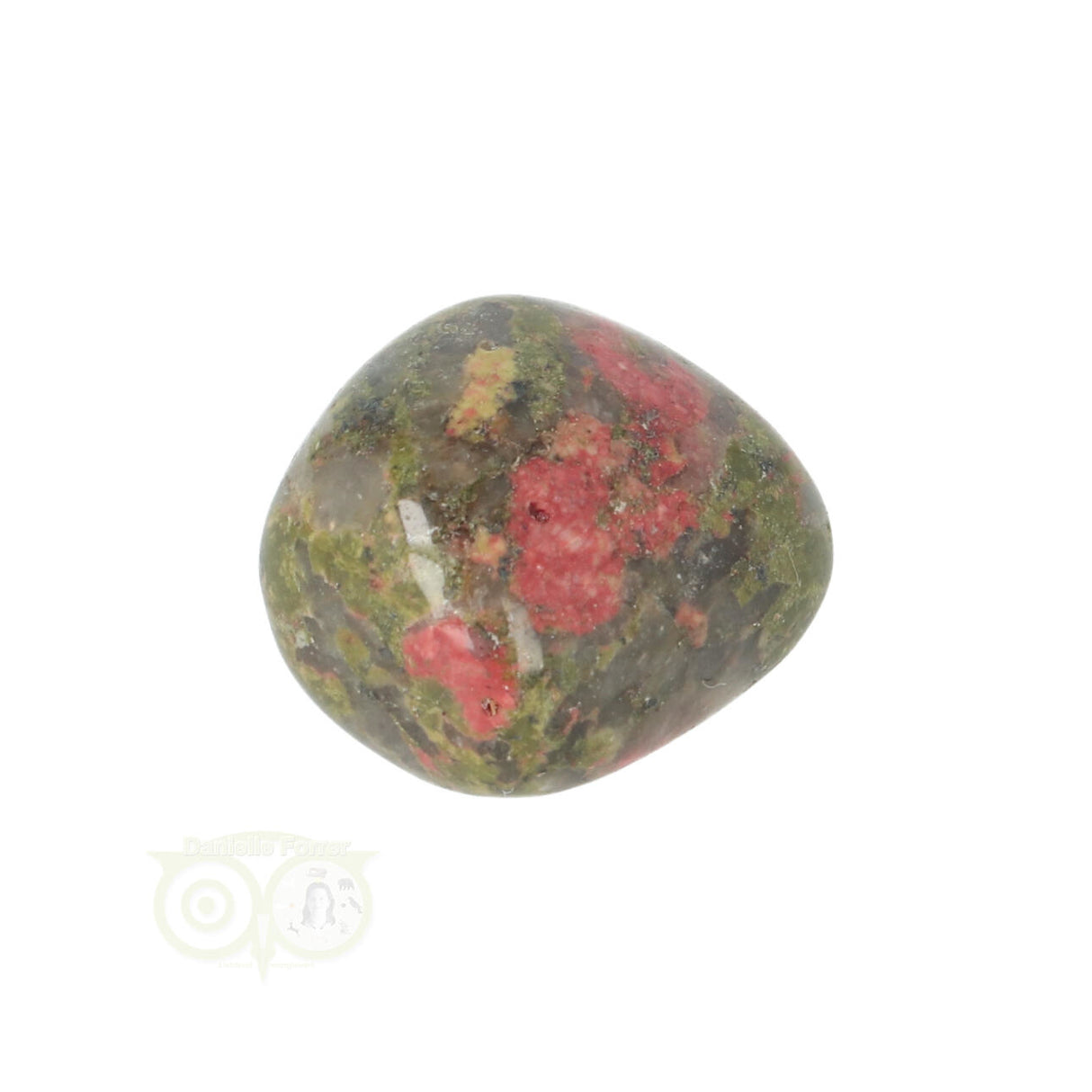 Unakite tumbled stone No. 23