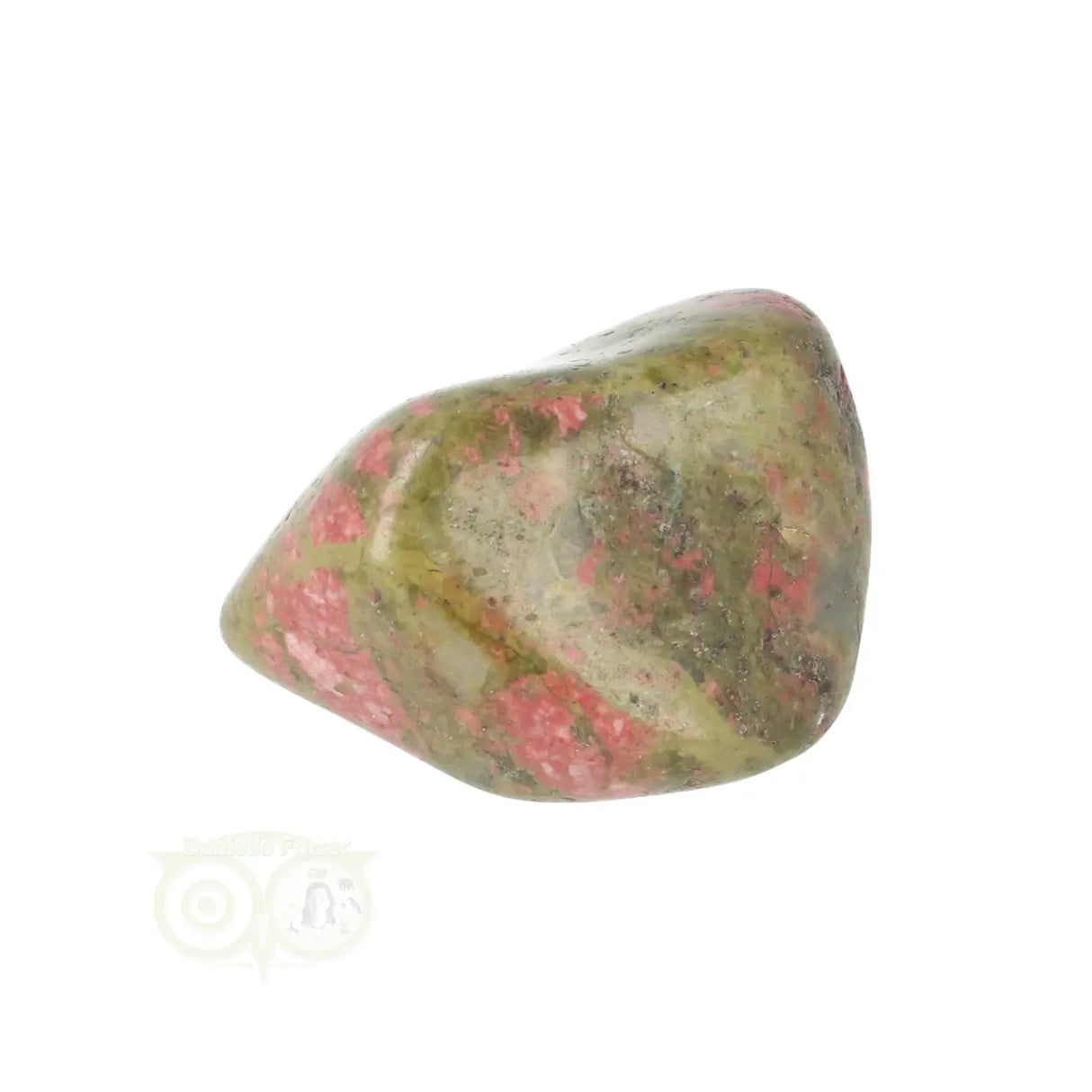 Unakite tumbled stone No. 35
