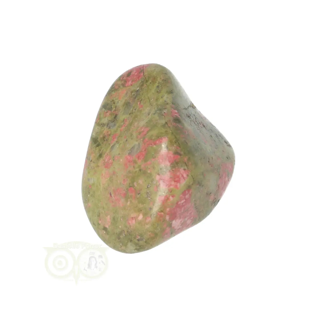 Unakite tumbled stone No. 35
