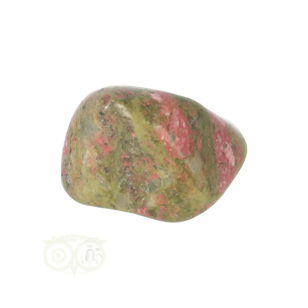 Unakite tumbled stone No. 35