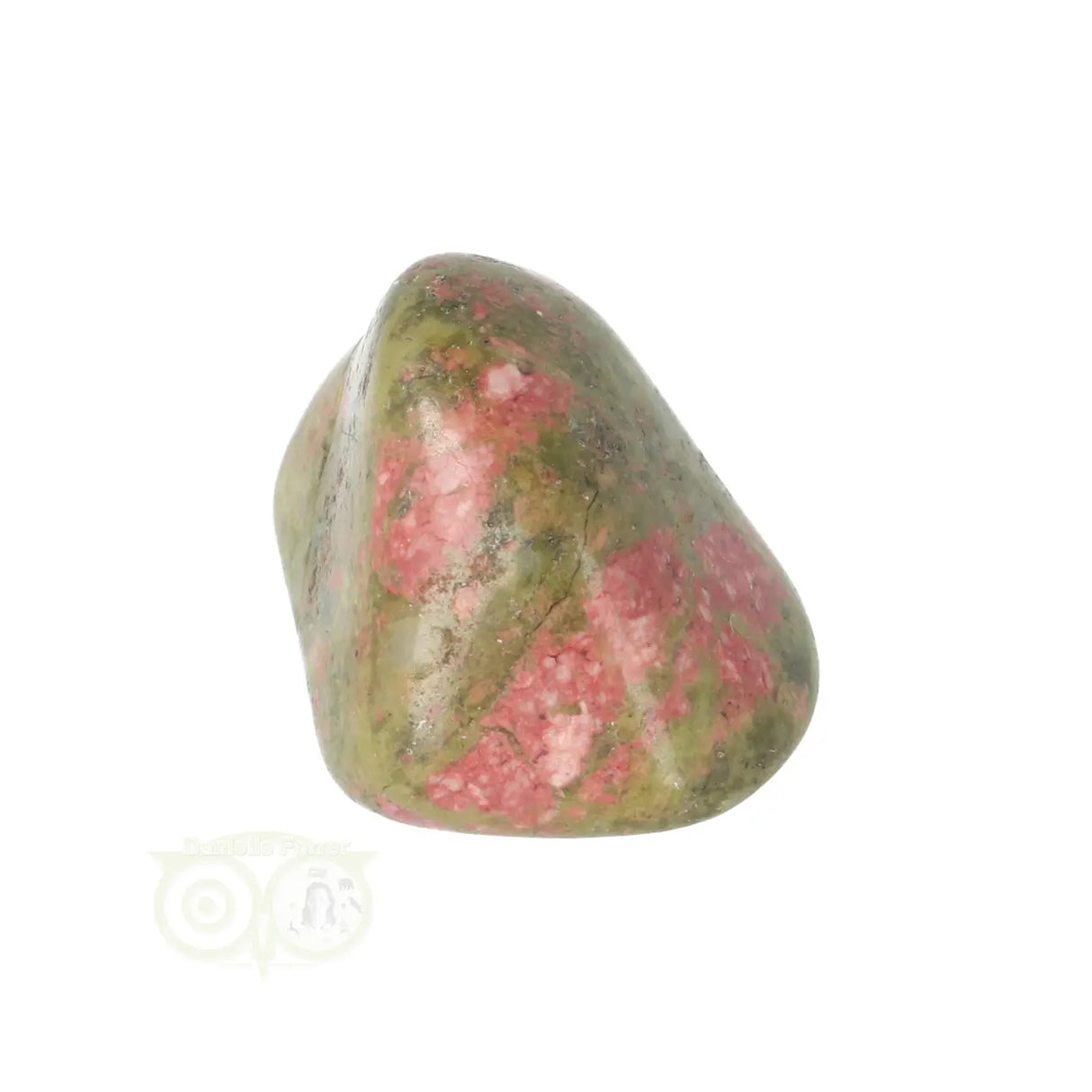 Unakite tumbled stone No. 35