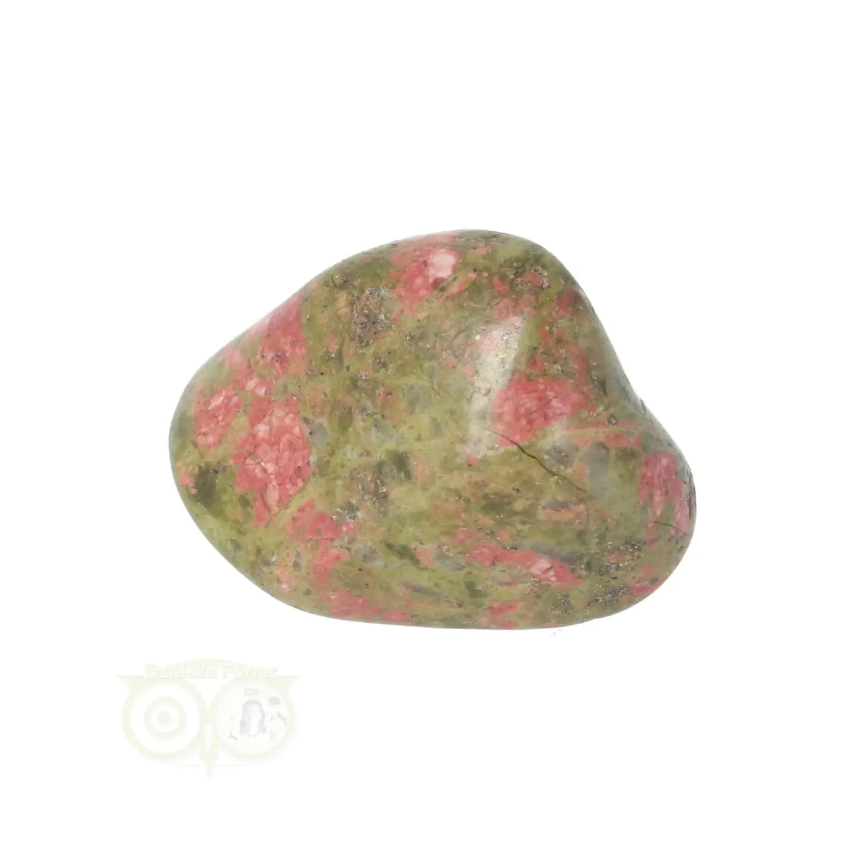 Unakite tumbled stone No. 35