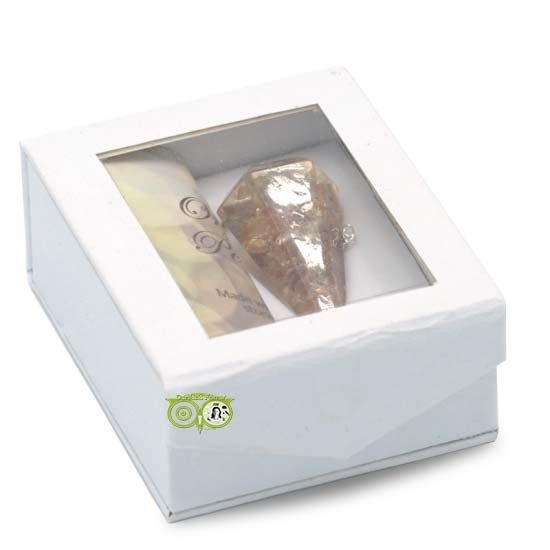 Orgon Pendel Citrien - facet geslepen