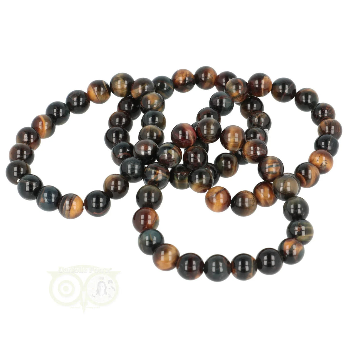 Valkenoog Armband 10 mm - 19 cm | Edelstenen armband