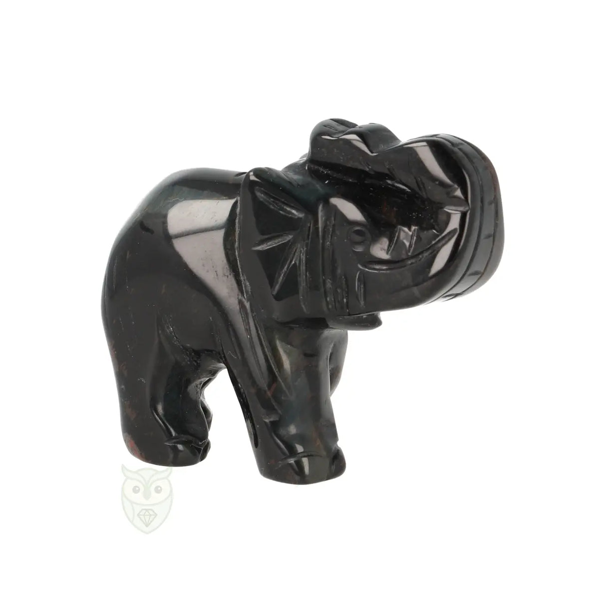 Valkenoog ( Blauwe tijgeroog ) Olifant Nr 10