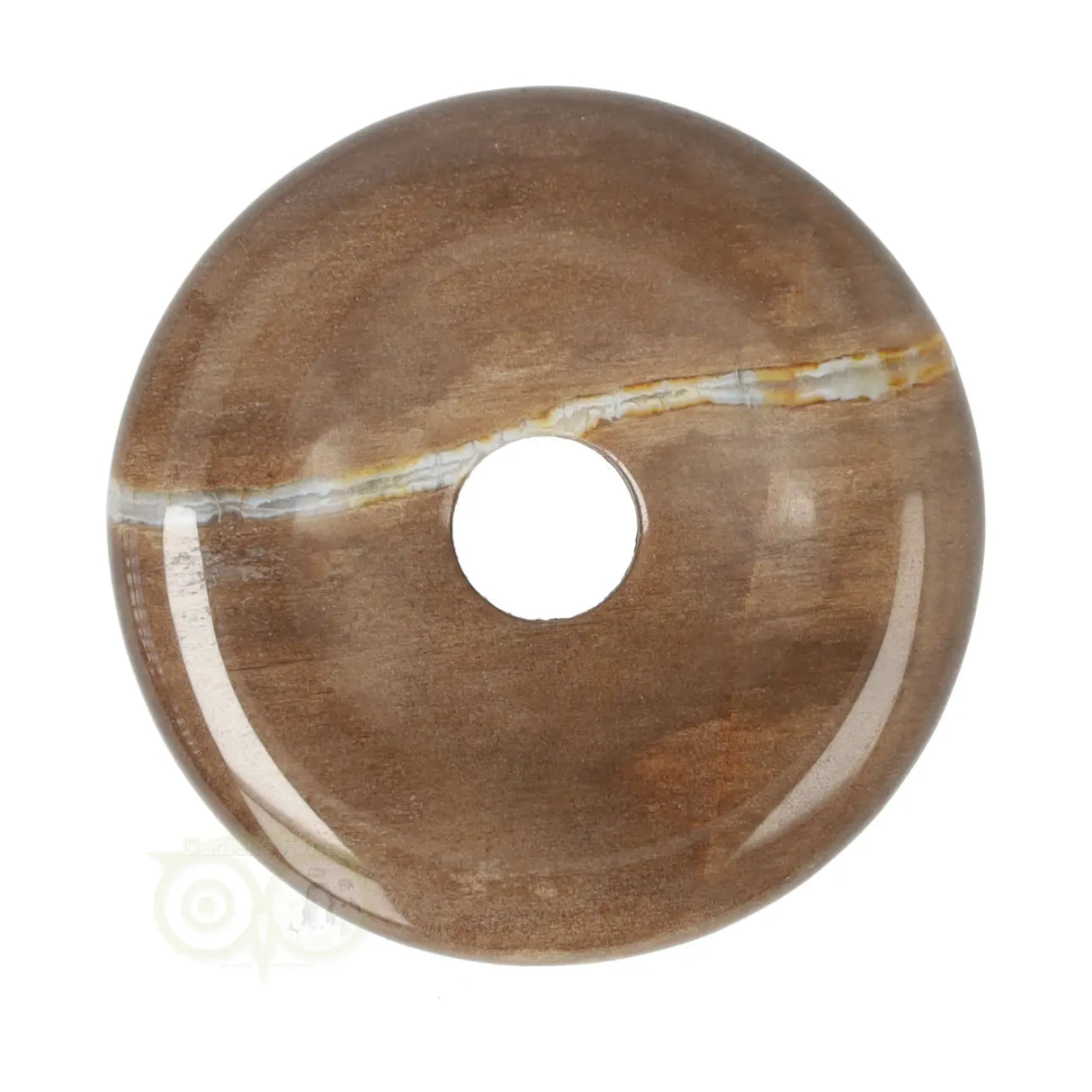 Versteend hout Donut Nr 19 - Ø 4 cm