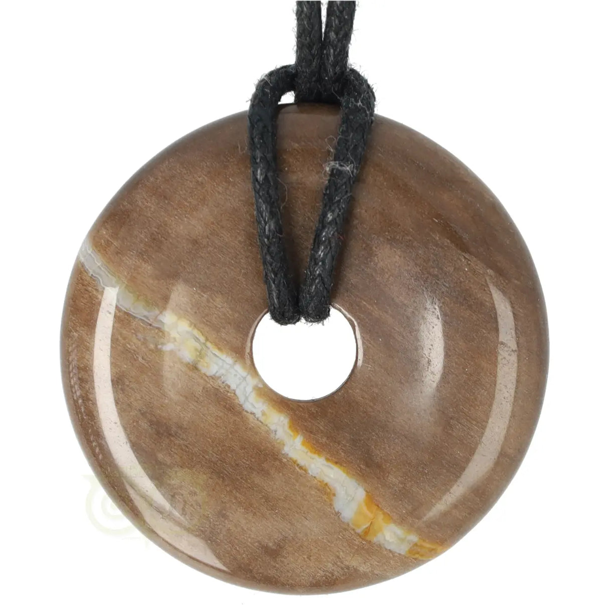 Versteend hout Donut Nr 19 - Ø 4 cm