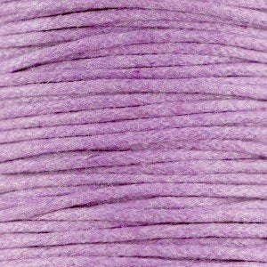 Wax cord 1.5 mm Violet-Lilac 1.2 mtr.