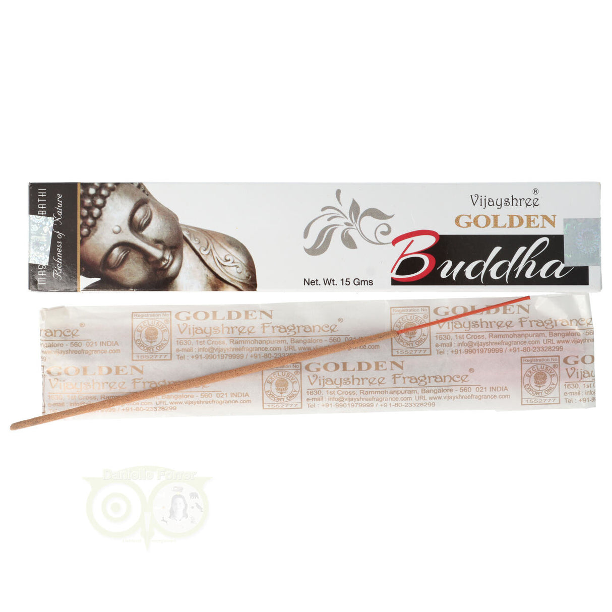 Wierooksticks Golden Buddha