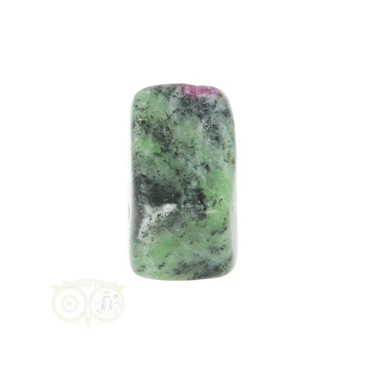 Zoisite (Anyolite) tumbled stone No. 12
