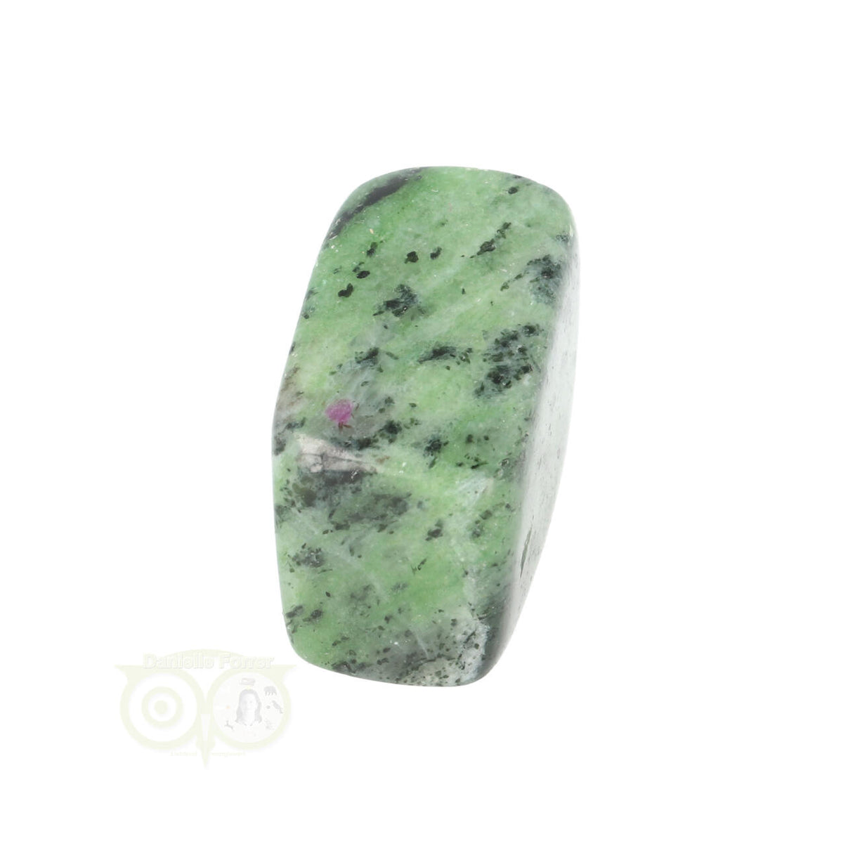 Zoisite (Anyolite) tumbled stone No. 12