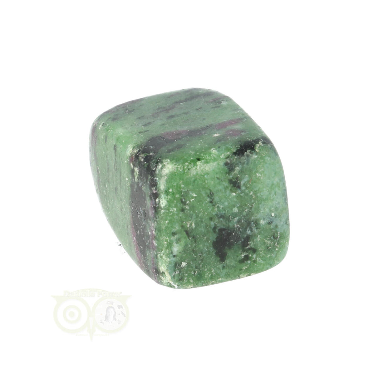 Zoisite (Anyolite) tumbled stone No. 18