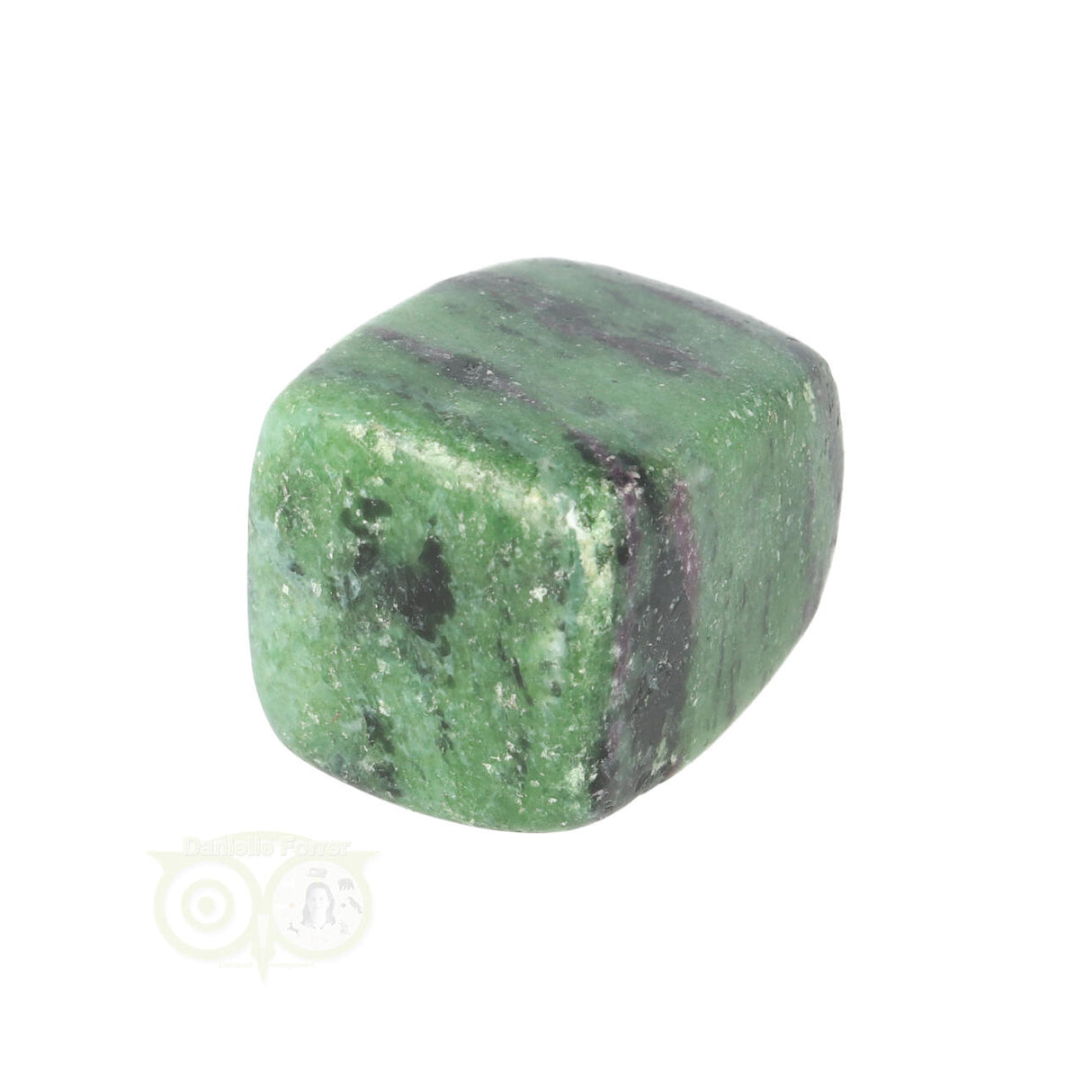 Zoisite (Anyolite) tumbled stone No. 18