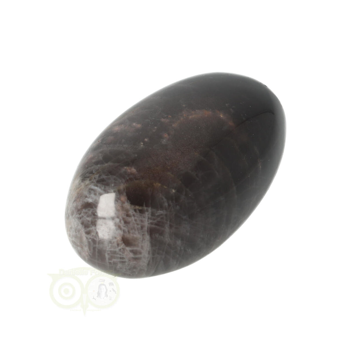 Black Moonstone hand stone No. 73