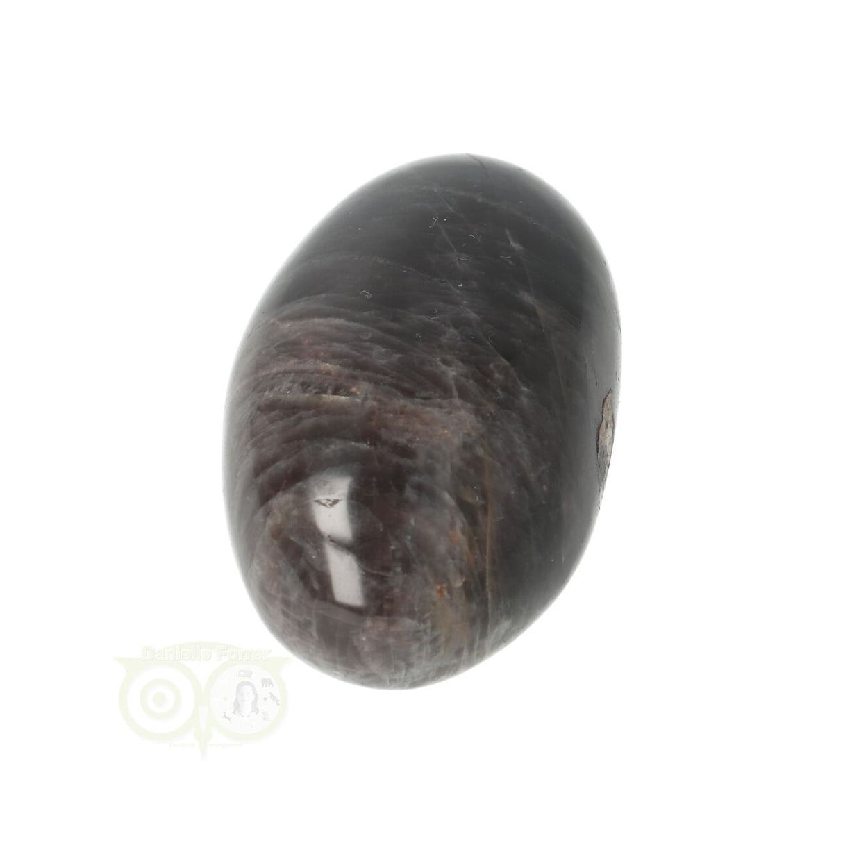 Black Moonstone hand stone No. 73