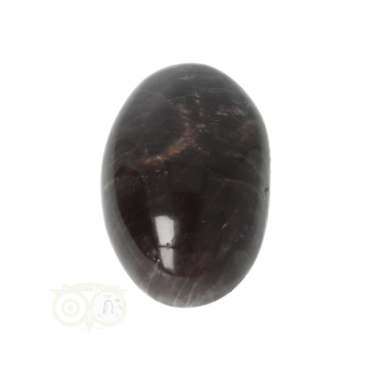 Black Moonstone hand stone No. 73
