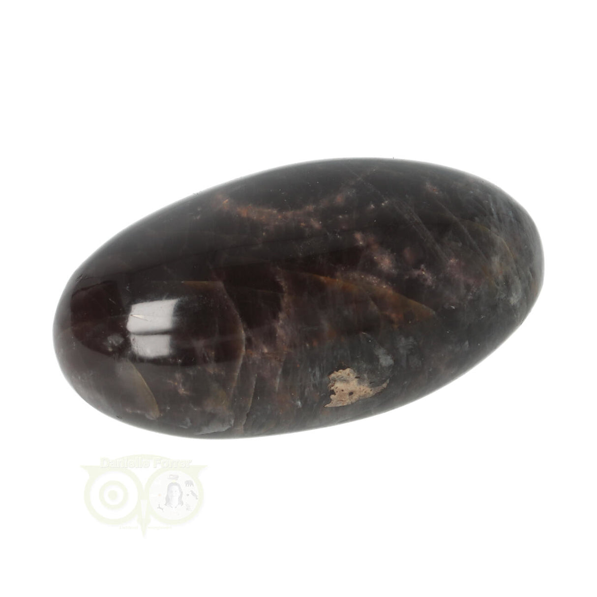 Black Moonstone hand stone No. 73