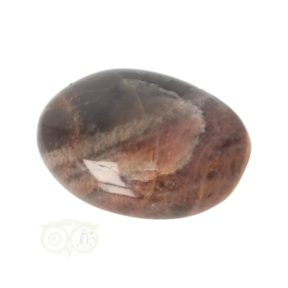 Zwarte Maansteen handsteen Nr 86