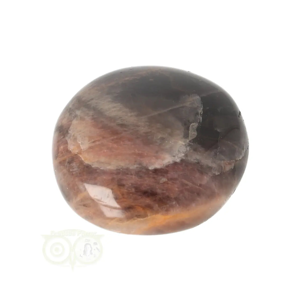 Zwarte Maansteen handsteen Nr 86