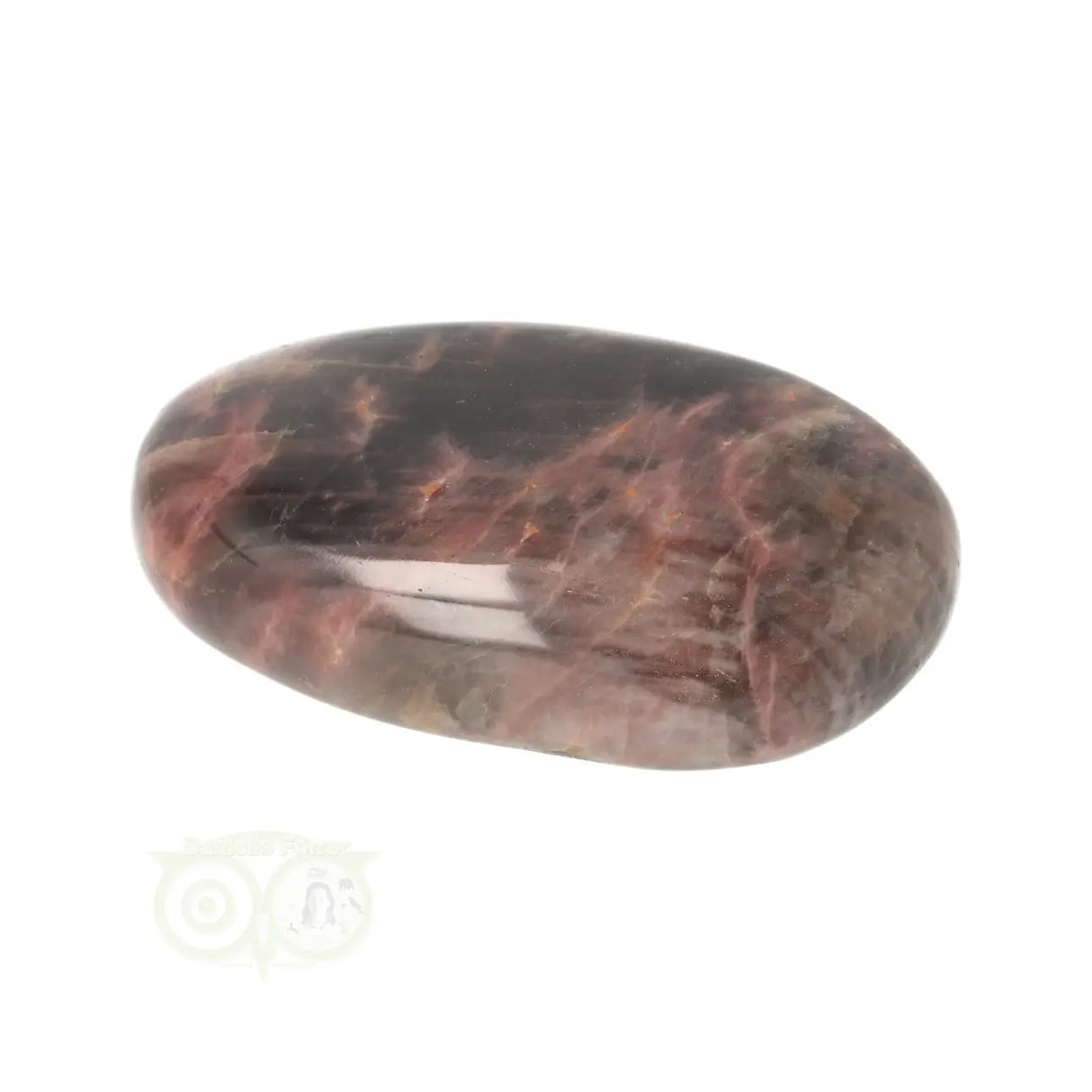 Zwarte Maansteen handsteen Nr 88