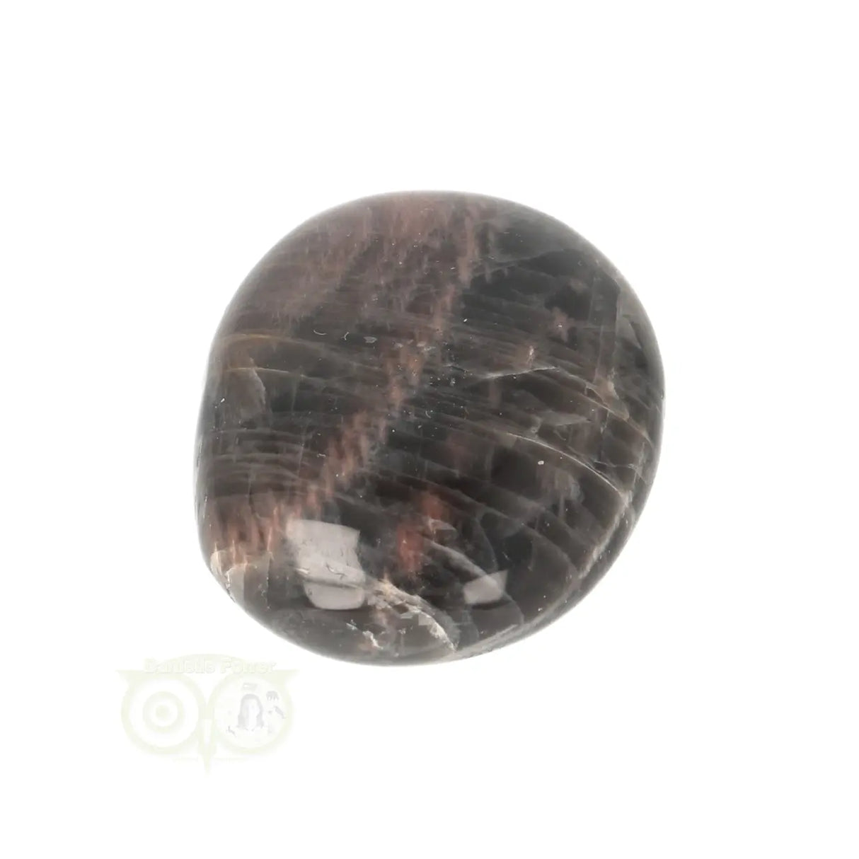 Zwarte Maansteen zaksteen Nr 51