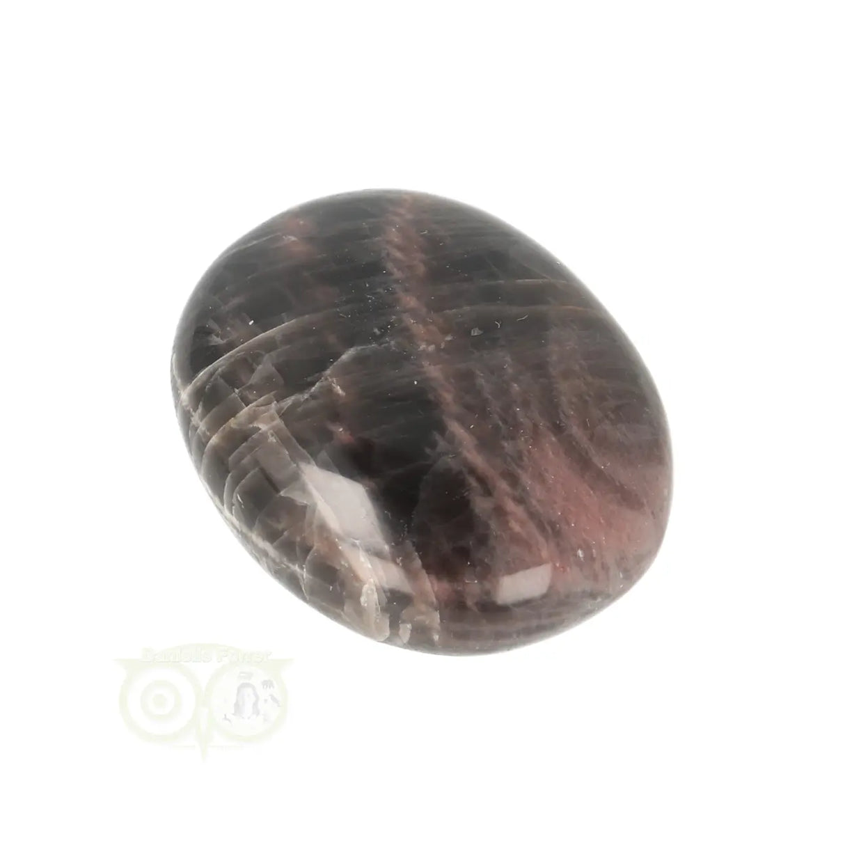 Zwarte Maansteen zaksteen Nr 51