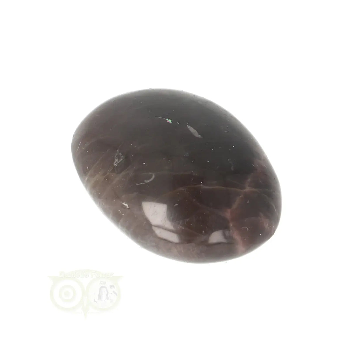 Zwarte Maansteen zaksteen Nr 52