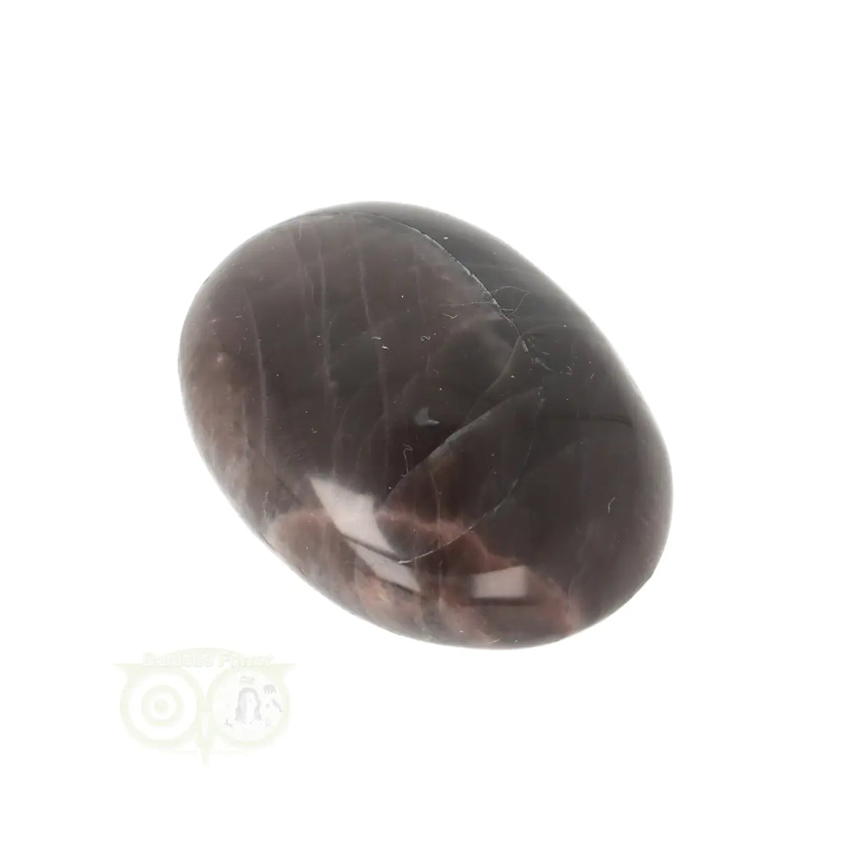 Zwarte Maansteen zaksteen Nr 52