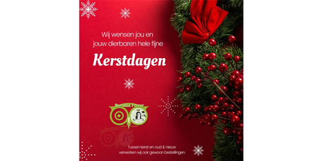 Wij wensen iedereen hele fijne kerstdagen