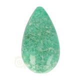 amazoniet hanger groenblauw druppelvorm