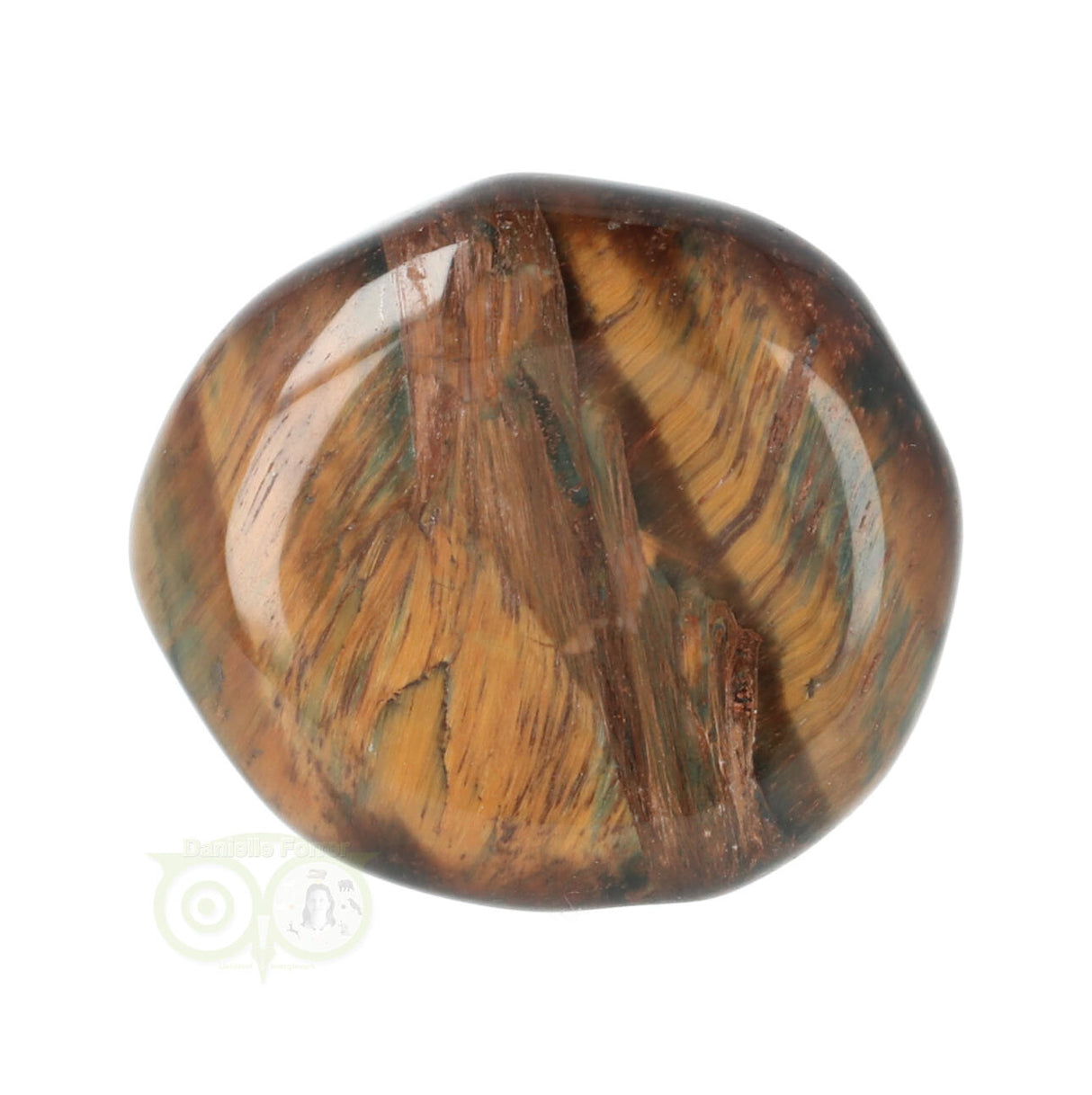 Tijgeroog oplegsteen nr. 43 - 27 gram | Edelsteen oplegsteen