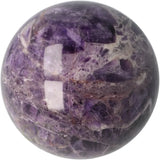 edelsteen chevron amethist bol xl