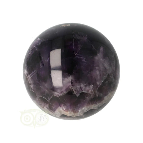 edelsteen chevron amethist bol