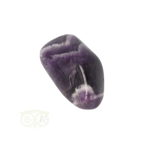 Chevron amethist trommelsteen nr. 85 – 20 gram | Edelsteen Zuid-Afrika