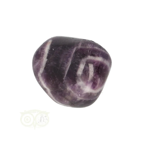 Chevron amethist trommelsteen nr. 86 – 22 gram | Edelsteen Zuid-Afrika