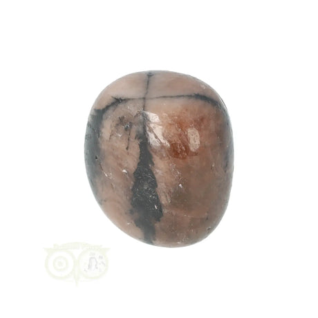 Chiastoliet ( Kruissteen ) trommelsteen nr. 20 - 19 gram | Edelsteen