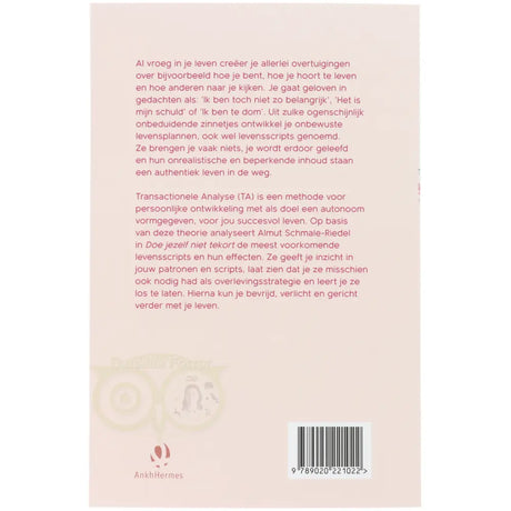 Doe jezelf niet tekort - Almut Schmale-Riedel - achterkant boek paperback – Webshop Danielle Forrer